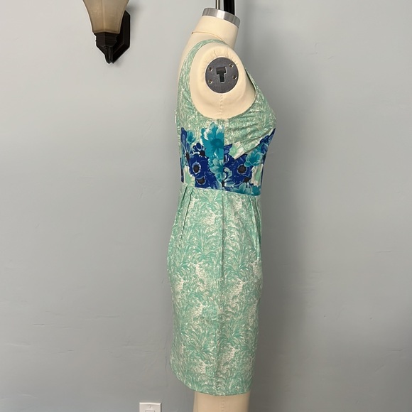 JOIE Floral Flower Printed Sleeveless Shift Dress - Size Small - Picture 3 of 15